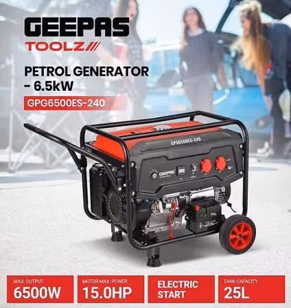 موتور برق جی پاس مدل B0024   GPG6500ES_240