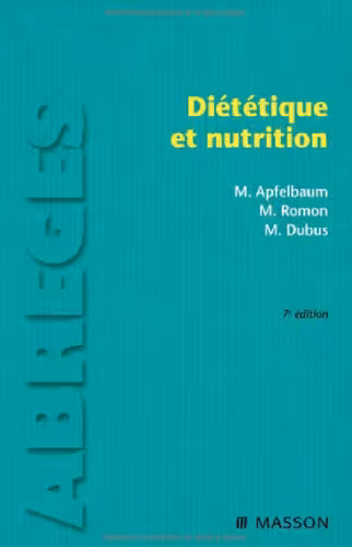 خرید و دانلود نسخه کامل کتاب Diététique et nutrition