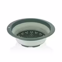 آبکش بیضی تاشو بزرگ کیولوکس مدل نیکی 6.5 لیتری رنگ سبز کد L008963