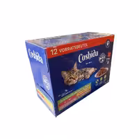 پوچ گربه کوشیدا در 4 طعم بسته 12 عددی