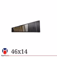 شیشه بخاری آزمایش size 46x16