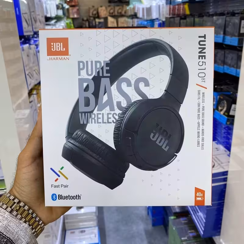 هدفون جی بی ال WIRELESS GAMING HEADPHONE JBL TUNE 510BT