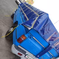 چادر کانتینری نیسان سایز 3 در 4 درجه یک با یک ردیف حلقه نواردوزی شده و صلیب