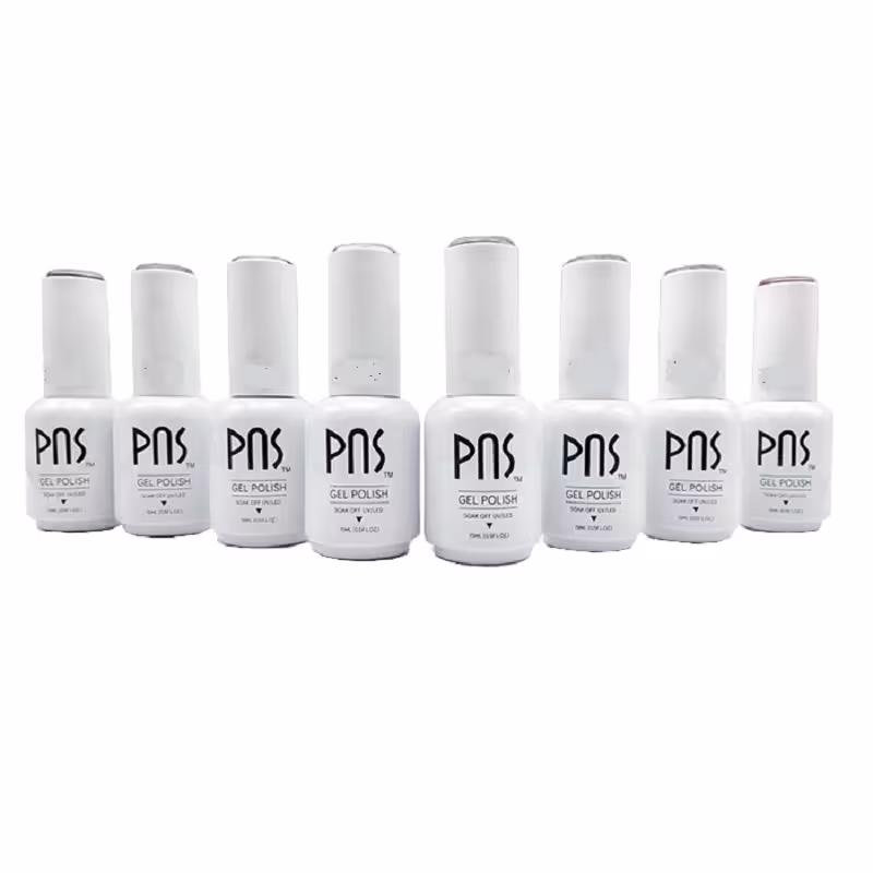 لاک ژل ناخن  15 میل شب رنگ پی ان اس Pns کد JL قدیم