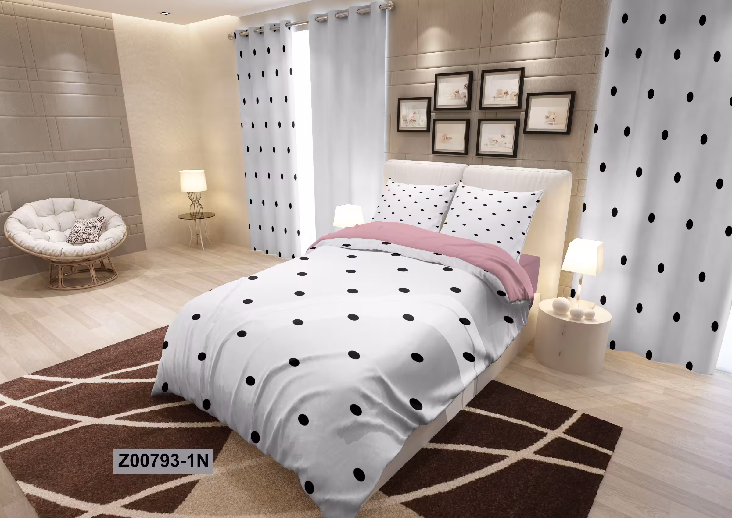 لحاف روتختی تنسل سه بعدی (3D) کالای خواب متین کد 793
