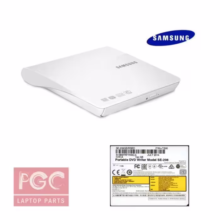 دی وی دی رایتر اکسترنال سامسونگ مدل Dvd Rw se208 White