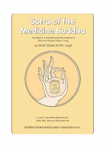 خرید و دانلود نسخه کامل کتاب Sutra of the Medicine Buddha
