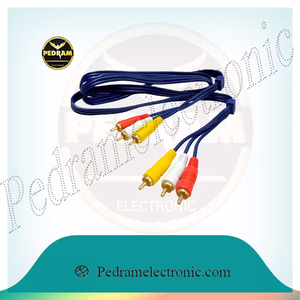 کابل تبدیل 3 به 3 RCA طول 15 متر