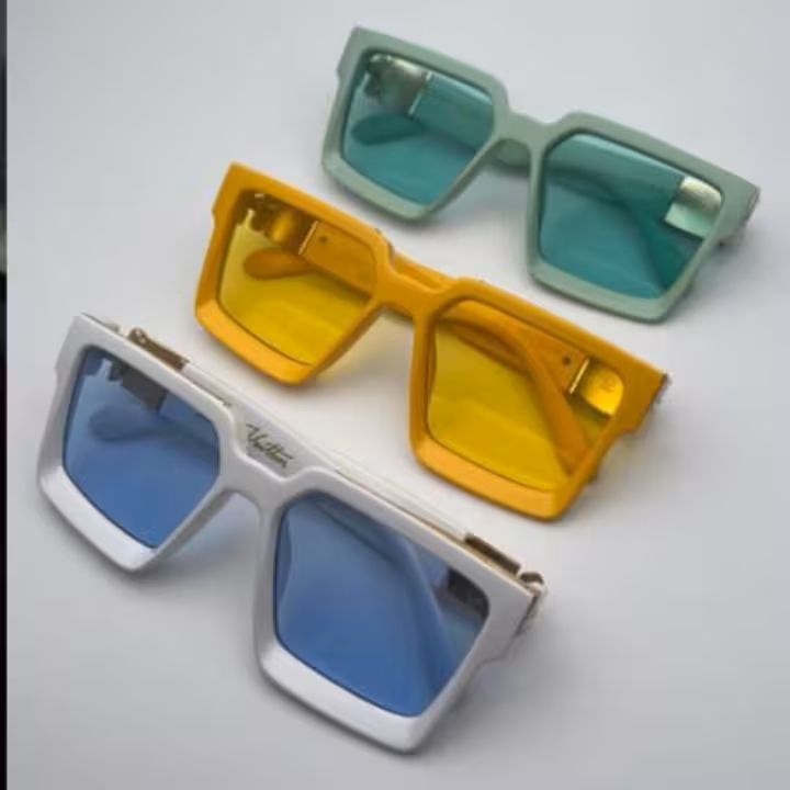 عینک آفتابی اسپرت زنانه مردانه برند لویی ویتون مدل میلیونر 