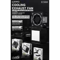 پکیج فن و لامپ یو وی LUOWEI LW-CF01