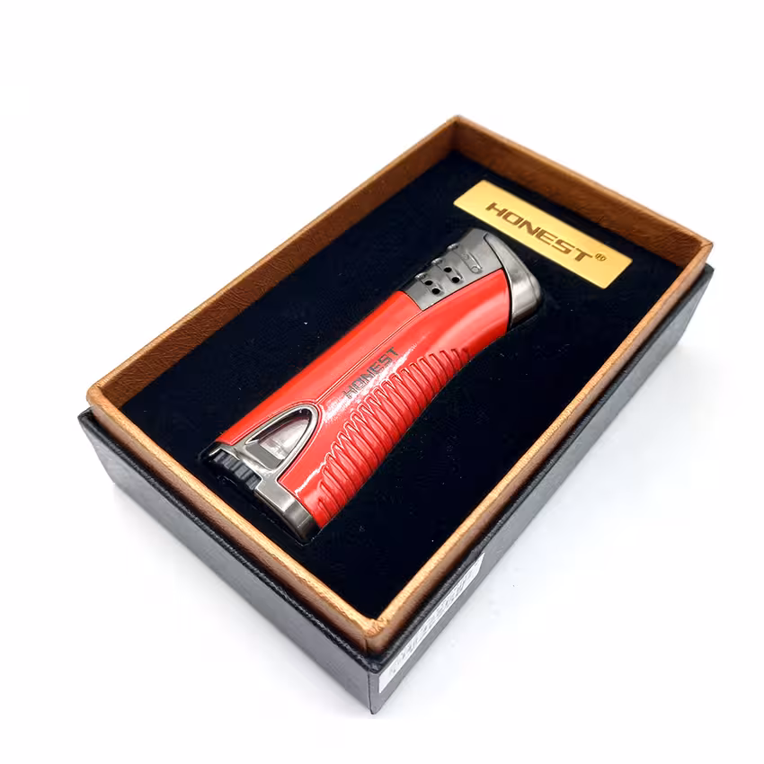 فندک گازی هانست قرمز نوک مدادی کد L120374