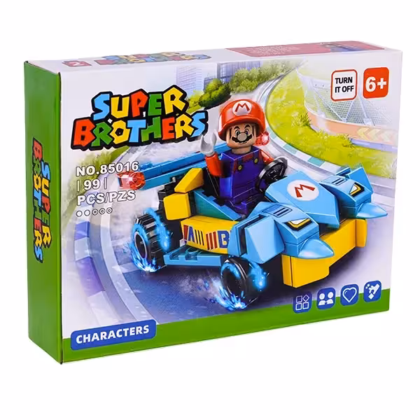 لگو ماریو ماشین آبی