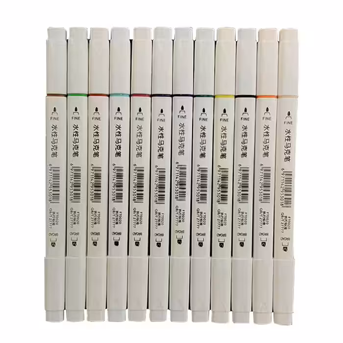 ماژیک علامت گذار کد 01 بسته 12 عددی | چاوه