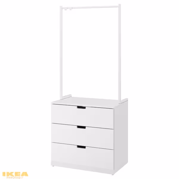 دراور 3 کشوی مدل NORDLI | برند ایکیا | ارسال 15 الی 20 روز کاری