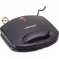 ساندویچ ساز بلک اند دکر مدل TS1000 | خرید Black & Decker Sandwich Maker