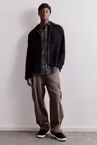 کت مردانه پیراهن زیپ پوشیدن معمولی مناسب است H&M