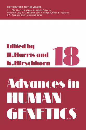 خرید و دانلود نسخه کامل کتاب Advances in Human Genetics