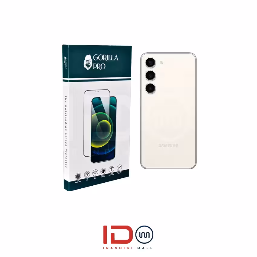 گلس و محافظ هیدروژلی (شفاف) بدنه گوشی سامسونگ مدل Galaxy S23