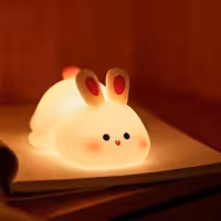 چراغ خواب سیلیکونی طرح خرگوش