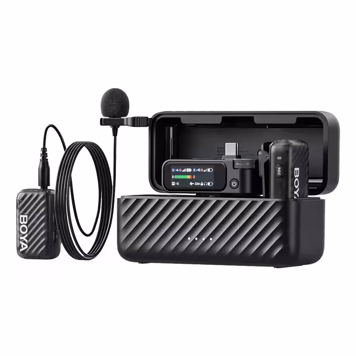 میکروفون یقه‌ ای بی‌سیم بویا BOYA MIC 2-01