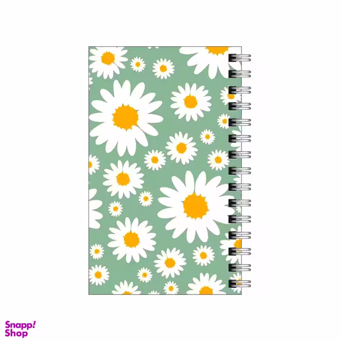دفترچه یادداشت 60 برگ مدل To Do List طرح گل بابونه کد 4065557