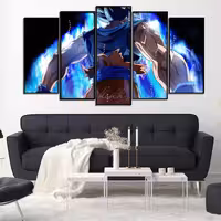 تابلو دنیای قاب مدل انیمه ATan0111 مجموعه 5 عددی | دنیای قاب