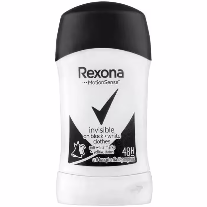 مام صابونی، برند Rexona، مناسب بانوان، مدل invisible، حجم 40 میل