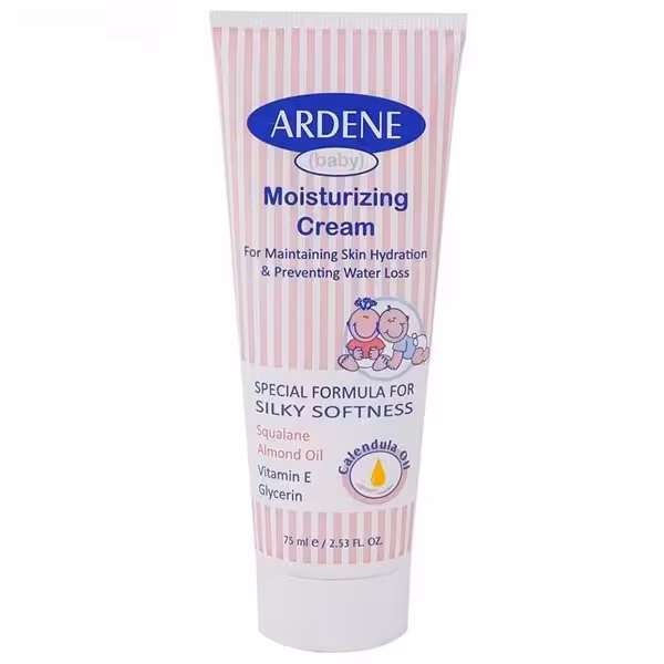 کرم مرطوب کننده کودک آردن مدل Moisturising حجم 75 میلی لیتر
