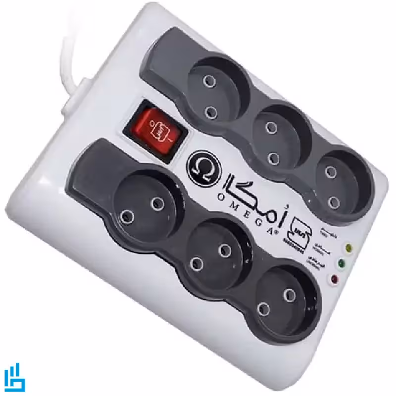 محافظ صوتی و تصویری امگا Omega P6000 کابل 3 متری