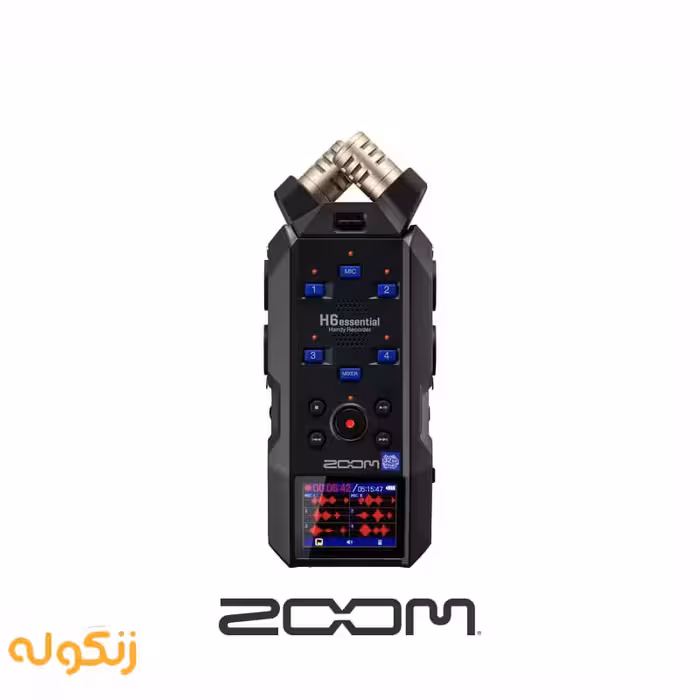 رکوردر صدا زوم Zoom H6essential - فروشگاه اینترنتی زنگوله