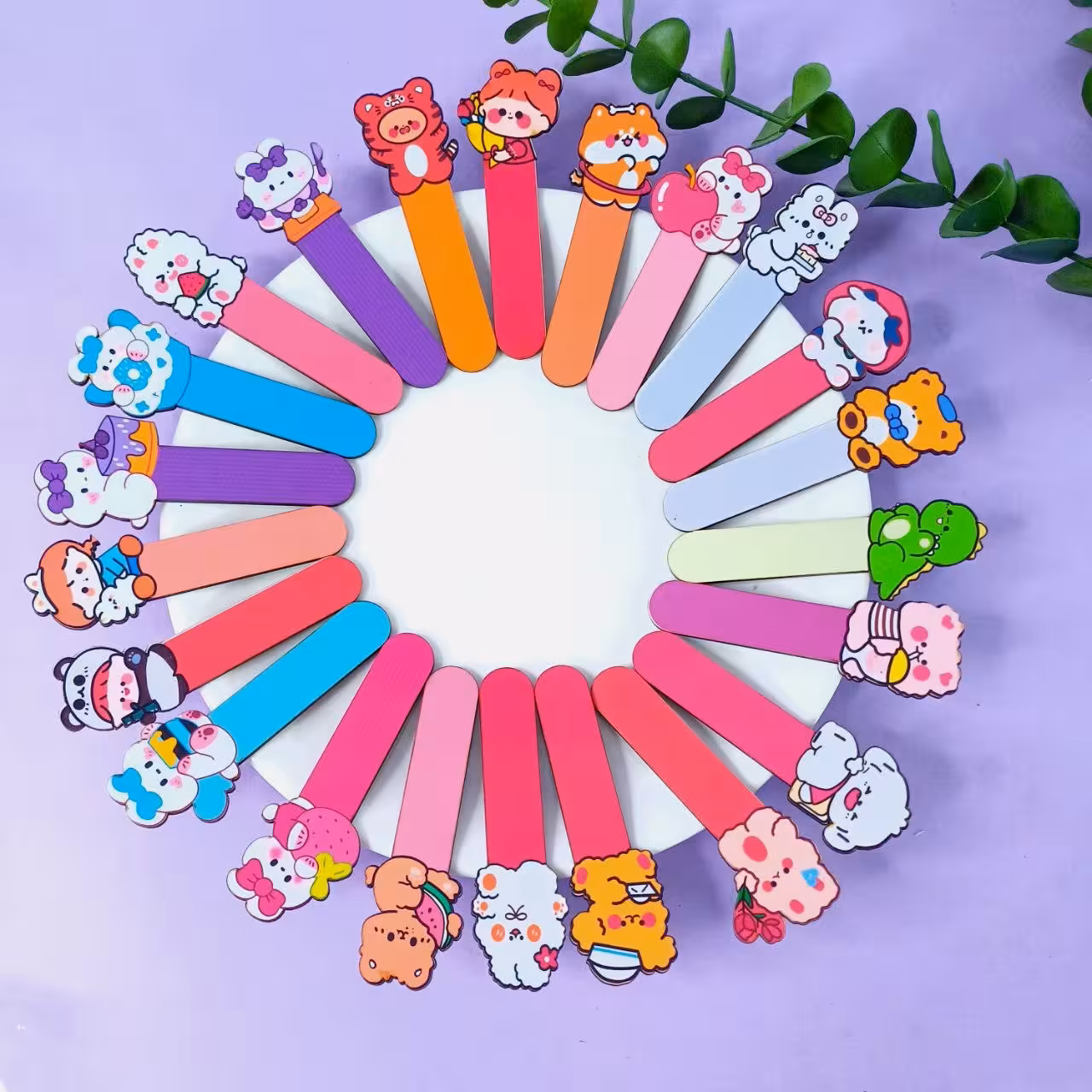 بوک مارک چوبی حیوانات 10 سانتی