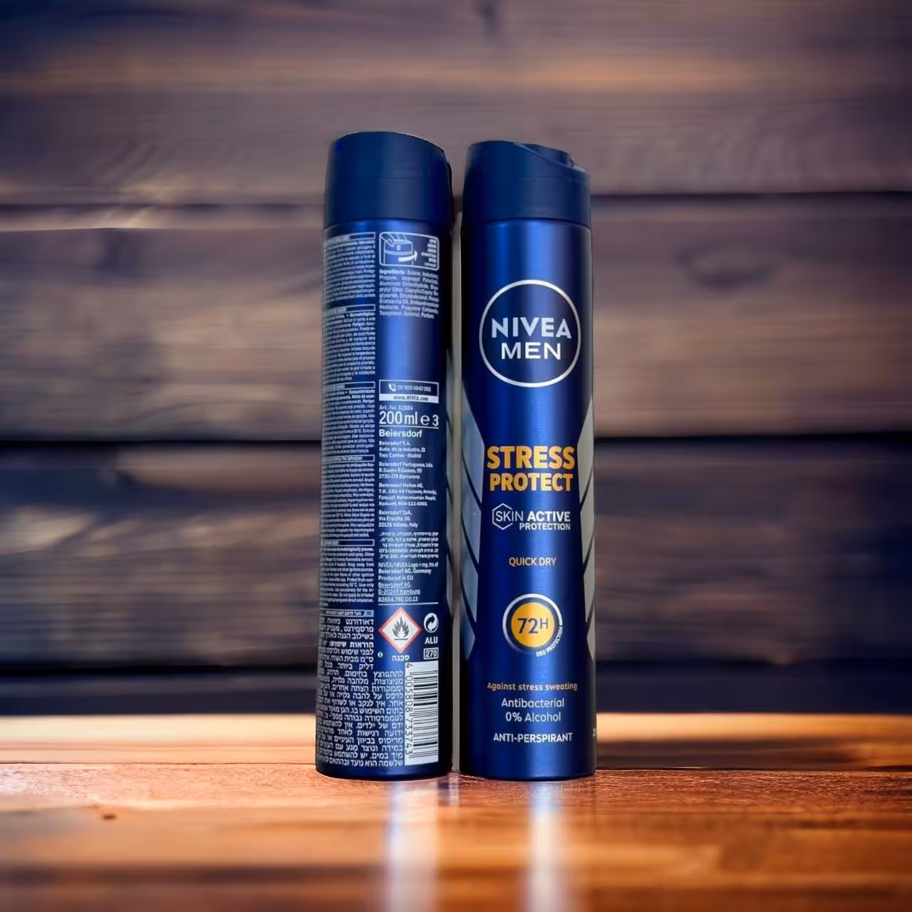 اسپری نیوا مردانه آبی نارنجی بدون الکل 200میل اروپایی