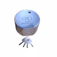 قفل کتابی اس بی ام مدل پشت بسته کد STEEL LOCK.70 | چاوه