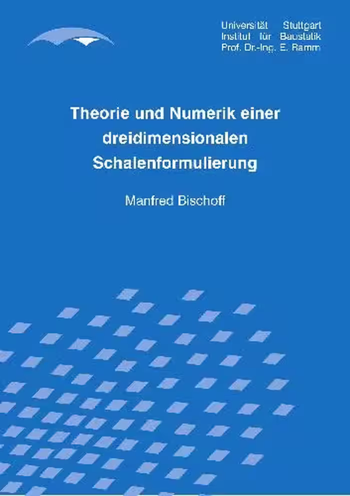 خرید و دانلود نسخه کامل کتاب Theorie und Numerik einer dreidimensionalen Schalenformulierung