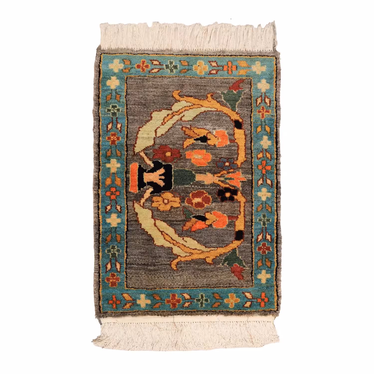 فرش دستباف یک متری مدل سلطان آباد کد 4040322