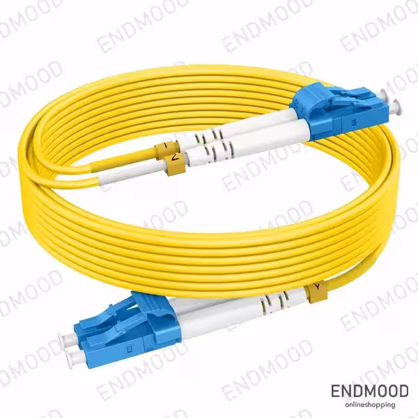 پچ کورد فیبرنوری 10 متری نگزنس LC-LC داپلکس سینگل مود Nexans