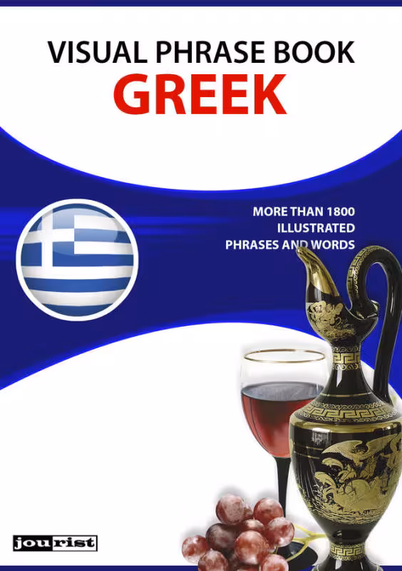 خرید کتاب زبان یونانی Visual Phrase Book Greek