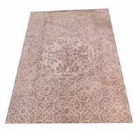 پتوی گلبافت پلی استر یکنفره کرم 350/45