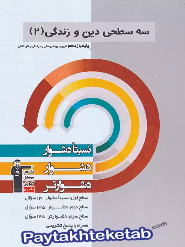 دین و زندگی یازدهم سه سطحی قلم چی