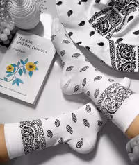 جوراب ساق بلند بته جقه