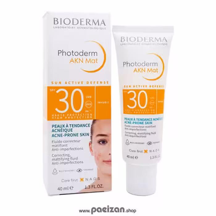 ضد آفتاب فلوئیدی آکنه مت فتودرم بایودرما SPF30