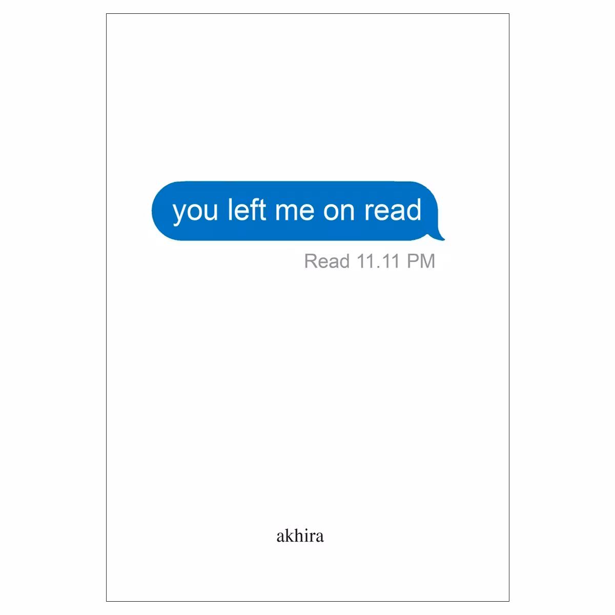 رمان انگلیسی You Left Me on Read