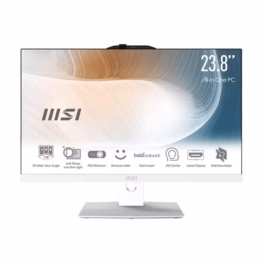کامپیوتر همه کاره (All In One) 23.8 اینچ ام اس آی AM242P 13M  i3-1315u/8GBDDR5/500GBSSD/Intel UHD Graphics