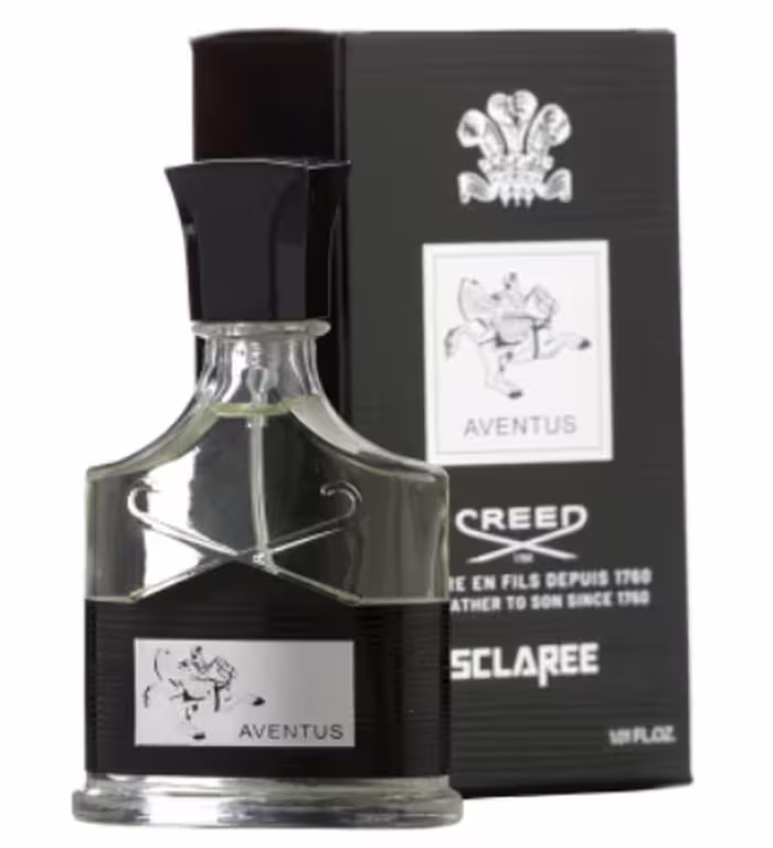 عطر جیبی مردانه برند اسکلاره مدل Creed Aventus با حجم 30 میلی‌لیتر