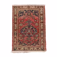 فرش قدیمی دستباف نیم متری کد 4106061