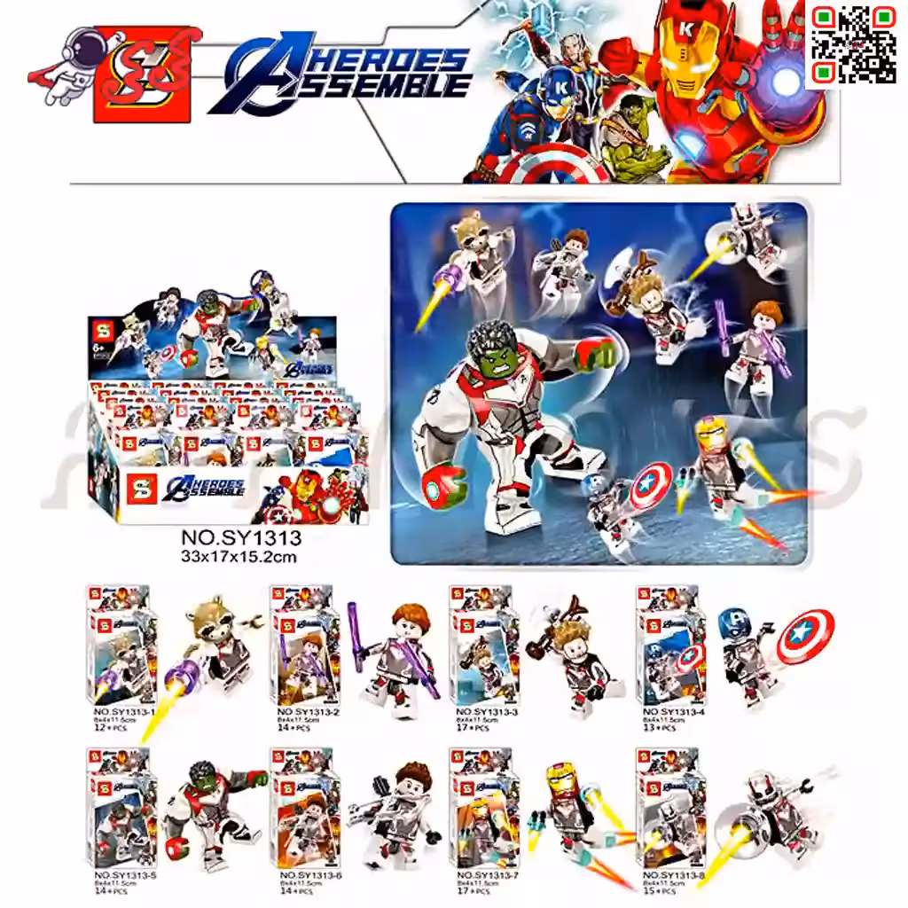 لگو مینی فیگور ادمک اونجرز 4 برند اس وای SY1313