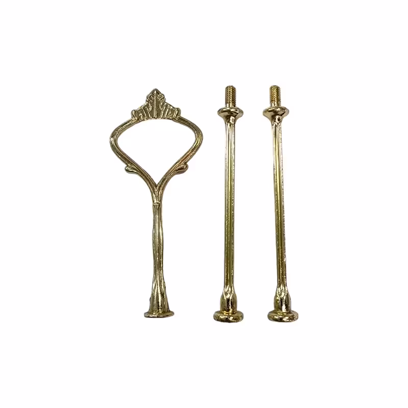 هولدر سه طبقه طلایی مدل تاجی