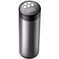 پمپ باد لاستیک خودرو، چراغ قوه و پاوربانک شارژی پاورولوژی Powerology Cordless Portable Air Compressor P52ACMBK