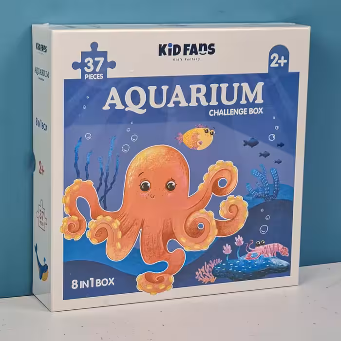 پازل کودک 45 تکه مدل آکواریوم KID FANS AQUARIUM کد KS2431