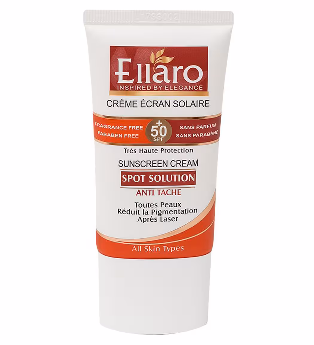 الارو کرم ضد آفتاب ضدلک اسپات سولوشن SPF 50  حجم 40 میلی لیتر - داروکاو